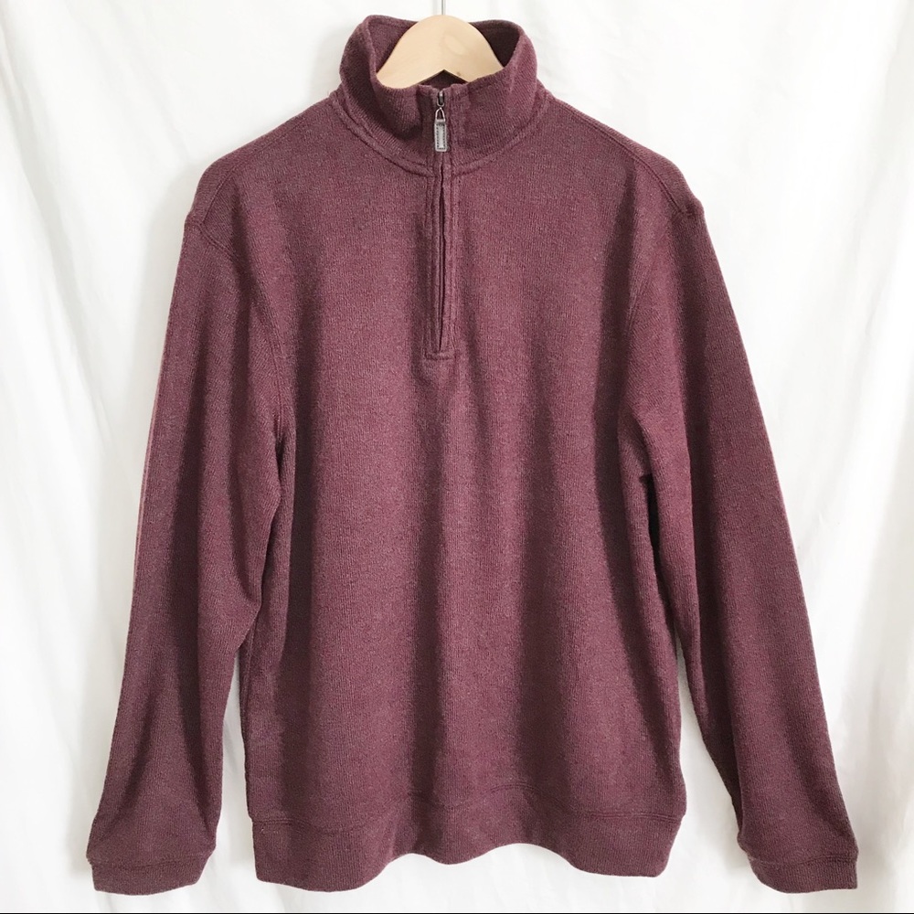 Hudson River 1/4 zip pullover sweater